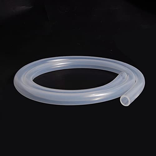 Feelers Silicone Tubing, Food Grade Pure Siliconce Hose 1" ID 1-1/4" OD 3.28ft, High Temperature Resistant Flexible Hose for Water Air Pump, Aquarium, Home Brewing, Kitchen