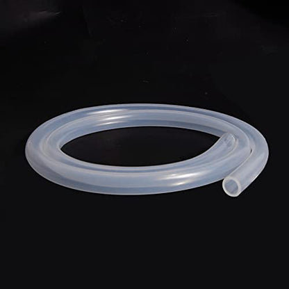 Feelers Silicone Tubing, Food Grade Pure Siliconce Hose 1" ID 1-1/4" OD 3.28ft, High Temperature Resistant Flexible Hose for Water Air Pump, Aquarium, Home Brewing, Kitchen