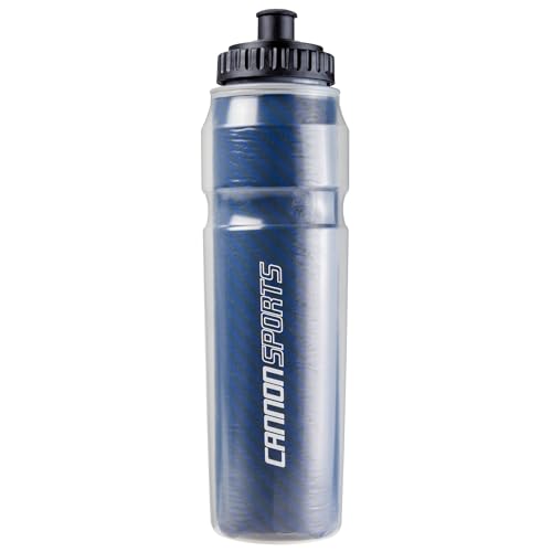 Cannon Sports 28oz Insulated Squeeze Water Bottle with Straw, Leak Proof Lids, 2 lids (Straw and Squeeze), Double Wall Insulation, Wide Mouth, BPA-Free (2 Pack) (Blue) - color: Blue