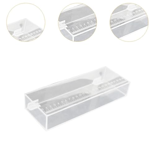 Fishing Photo Tank Acrylic Aquarium Transparent Hatching Incubator Case Fish Isolation Box S or L Size- 25x4.4x9cm
