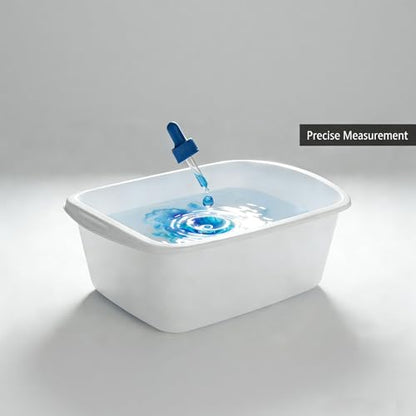 10 Pack White Wash Basins, 7 Quart Rectangular Plastic Tubs for Multipurpose Cleaning & Soaking, 12.99" x 10" x 5" - color: White