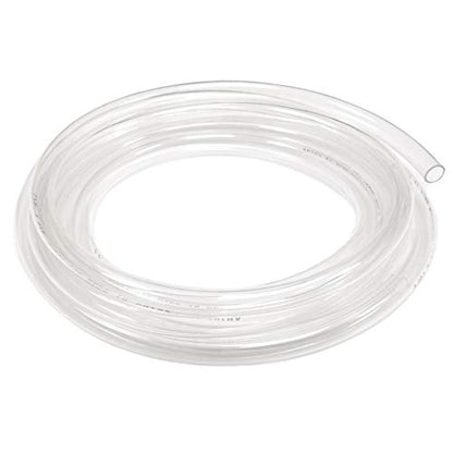 10ft x 1" ID Clear Vinyl Tubing, Flexible Hybrid PVC Tubing Hose, Lightweight Plastic Tube UV Chemical Resistant Vinyl Hose, BPA Free and Non Toxic - size: ID 1 INCH, style: 10 Feet