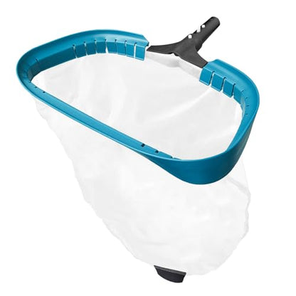 17.5" Heavy Duty Ultra Fine Mesh Pool Pollen & Sand Skimmer Rake, Aluminum Frame Deep Nylon Net, Pool Net for Above Ground & In-ground Swimming Pools (No Pole) - size: 17.5"