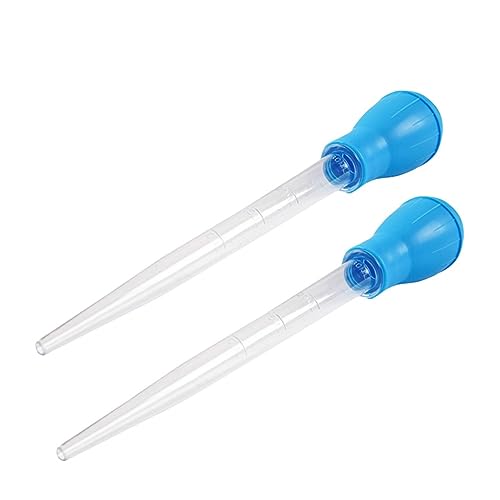 LIOOBO Manual Aquarium Cleaning Waste 50ml Pipette Dropper Set Fish Tank Cleaner for Chemical Use Dropper Feeder - size: 43.00X4.50X4.50CM