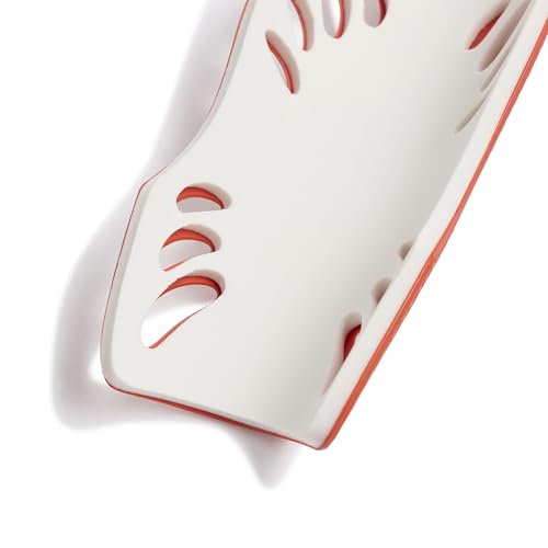 adidas Unisex Adiflex Soccer Shin Guards - color: Team Orange/White, size: Small