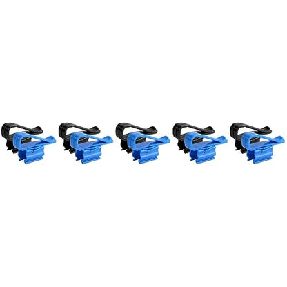 balacoo 10pcs Aquarium Water Tube Clip Multi-function Fixing Clamp for Fish Tank Hose Easy Installation Water Hose Holder Space-saving Design for Aquarium Setup