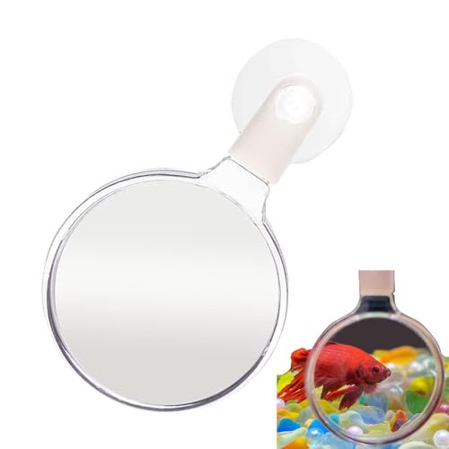 Aquarium Magnifying Glass - Magnifying Glass with Suction Cup | Animal Plant Observation Fish Tank Viewer for Viewing Coral and Taking Pictures