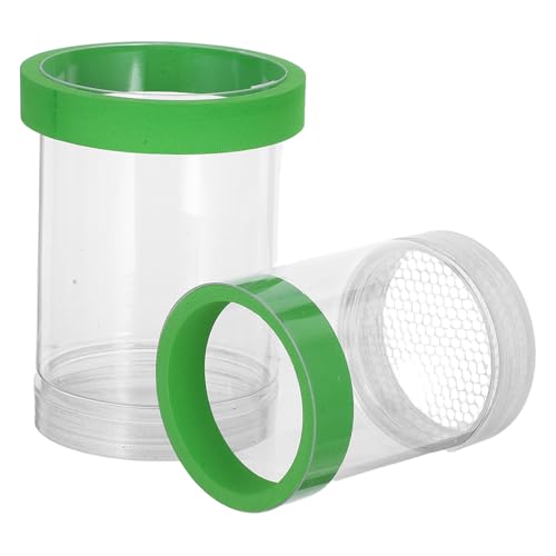 DOITOOL Floating Fish Tank Isolation Box Aquarium Egg Incubator Breeding Box Green Small Guppy and Small Fish Aquatic Hatchery Kit