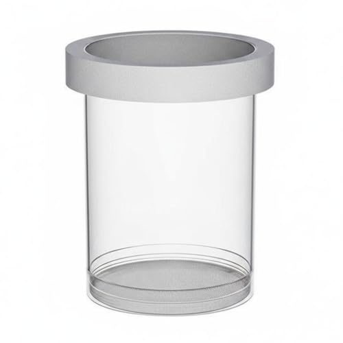 predolo Guppy Breeding Container High-Visibility Buoyant Breeder Box Double Mesh Design Buoyant Breeding Box, White, L - color: White, size: L