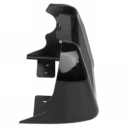 Oil Cooler Cover Case with Bracket for Harley Touring Road King FLHR Street Glide FLHX Road Glide FLHXS FLTRX FLTRXS 2017-2023，Black - color: Black