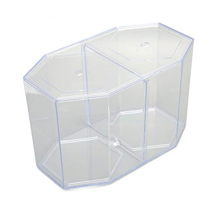 Tbest Rium Fiser Box Multipurpose Transparent Al Fish Ition Box for Fising Pet Plieish and Aries