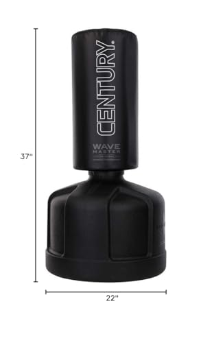 Heavy Punching Bag - Training Bag, Martial Arts, MMA, Century, Black, Large