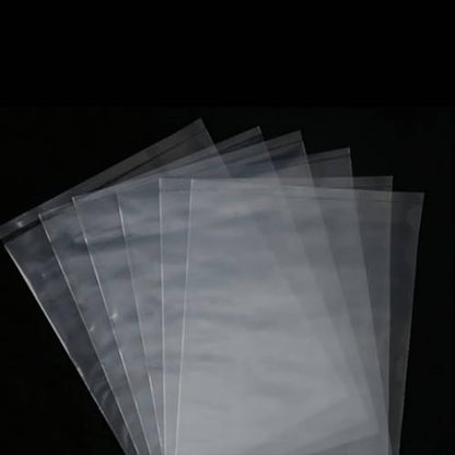 100 Pcs 6"x12" Clear Fish Shipping Bags, Leak-Proof, 2 Mil Thick Plastic Bags for Live Fish Transport and Storage