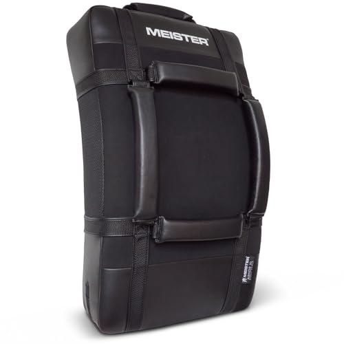 Meister Armor XL Strike Shield w/Uppercut Guard for MMA, Boxing & Muay Thai - Black