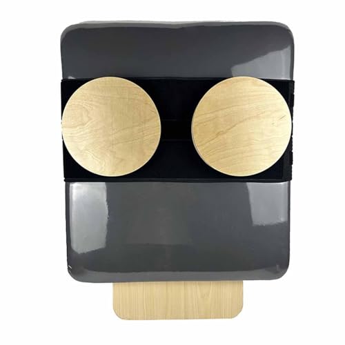 Menolana Rotating Discs, Wooden Rotator Discs, Compact Versatile for Women and Men, Pilates Equipment, Twist Board Strengthen