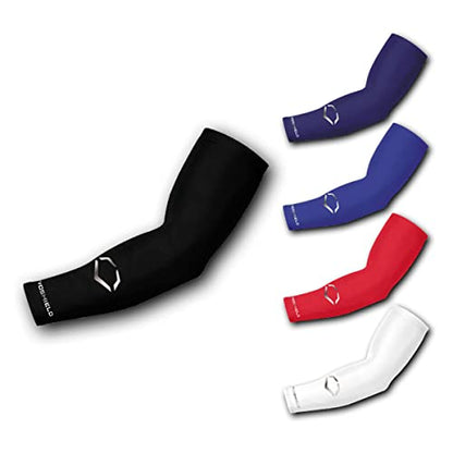 EvoShield unisex-adult CompressionCompression Arm Sleeve - color: Scarlet, size: Large-X-Large