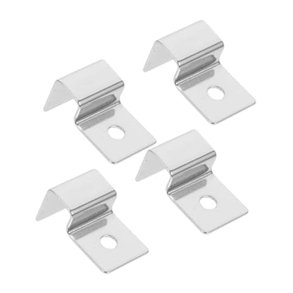 Happyyami 5sets Fish Tank Lid Rack Durable Glass Cover Holders for Aquarium Accessories 4pcs*5
