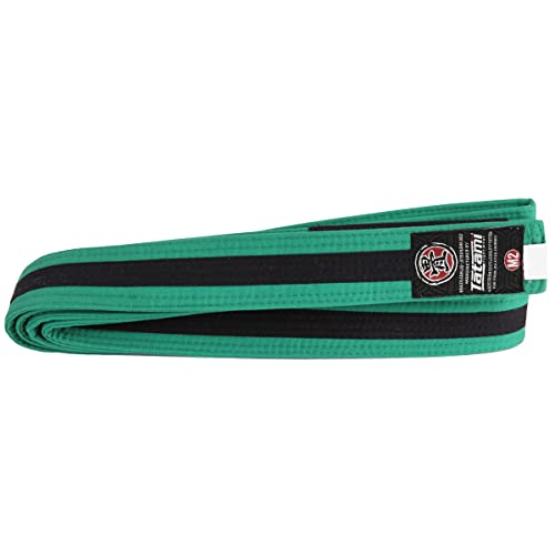 Tatami Fightwear Kid's IBJJF Rank Belt - Green - color: Green/Black, size: M4