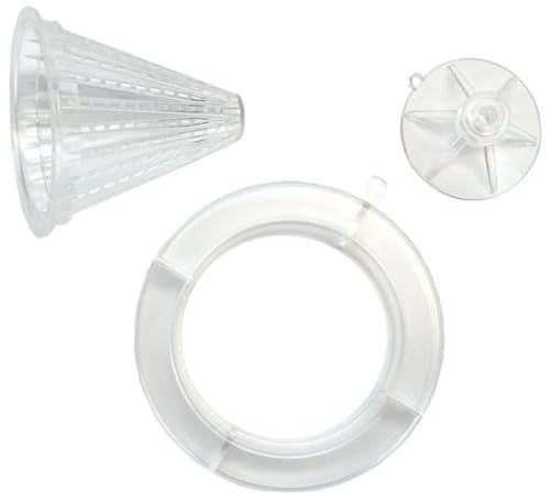 Lee`s Aquarium 4 Way Cone Worm Feeder 3 Pc