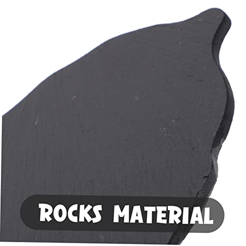KOMBIUDA Turtle Basking Platform Rock Decorative Stone Mat for Turtles Frogs Lizards and Reptiles Natural Look for Aquariums and Terrariums