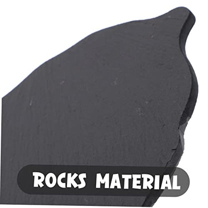 KOMBIUDA Turtle Basking Platform Rock Decorative Stone Mat for Turtles Frogs Lizards and Reptiles Natural Look for Aquariums and Terrariums