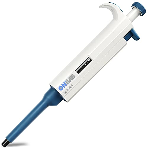 ONiLAB 50-200ul High-Accurate Single-Channel Manual Adjustable Variable Volume Pipettes, 7010101011 - size: 50-200ul