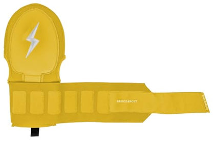BRUCE BOLT Original Series Sliding Mitt - color: Yellow, size: Youth