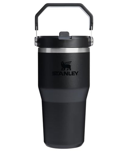 STANLEY IceFlow 2.0 Flip Straw Tumbler, 20 oz, Black 2.0 - color: Black 2.0, size: 20 Ounces