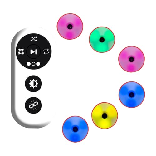 6Pcs Reaction Training Light Kits Set Children Physical Fitness Training Lamp Speed Agility Response Equipment for Home