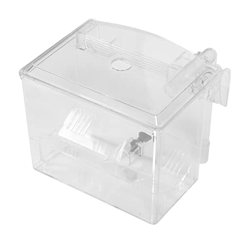 Toddmomy 1pc Fish Breeding Box Aquarium Isolation Case External Hanging Design for Breeding Acclimation Premium Fish Tank Accessory