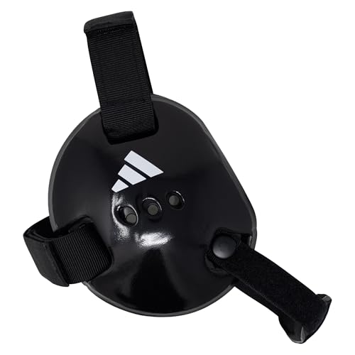 adidas Youth Response Jr. Wrestling Ear Guard - color: Black/Black