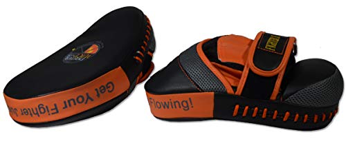 FightersJuice MMA Boxing Muay Thai Curved Pro Punch Mitt