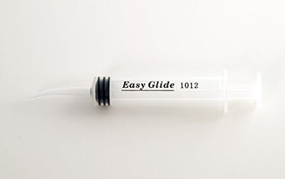 Easy Glide Curved Tip Syringes 12/ml 12/cc , No Needle, Pack of 25