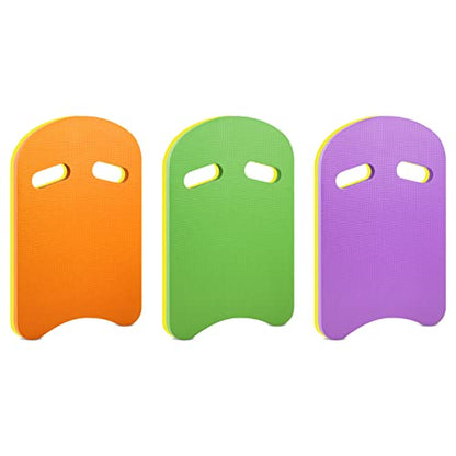 Kickboard Swimming Training Kick Board U Design Summer Aid Float Equipment EVA Foam with Integrated Hole Handle for Water Pool Accessories - color: Orange, Green, Purple