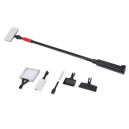 ZJchao Aquarium Cleaning Tools, 6 in 1 Fish Box Cleaning Kit Aquarium Cleaner Glass Cleaner Adjustable Long Handle Fish Box Brush Set for Saltwater Freshwater