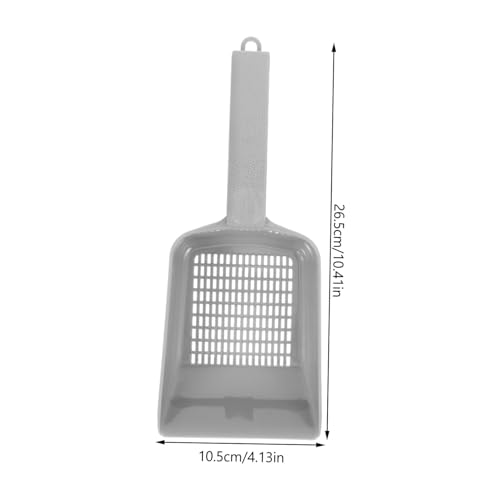 Fish Tank Sand Scoop with Drainage for Aquarium Sediment Removal Portable Gravel Shovel for Easy Aquarium Cleaning and Maintenance Rust-Resistant Soil Drilling Tool for Fish Tank