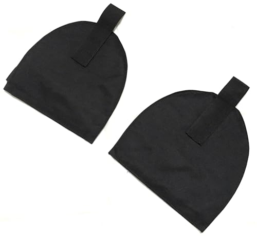 Airsoft Tactical Molle Shoulder Deltoid & Groin Pads 800D Nylon 1 Set Black