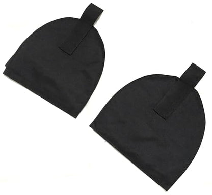 Airsoft Tactical Molle Shoulder Deltoid & Groin Pads 800D Nylon 1 Set Black