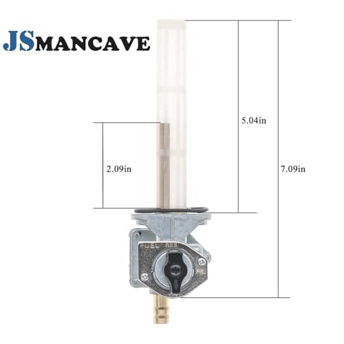Fuel Vavle Petcock 51023-1260 Shut Off Gas Tank Switch Fits For Kawasaki Vulcan 800 VN800E VN800B VN800A 1995-2006 ZR1200 2001-2003 ZRX1200R 2004-2005