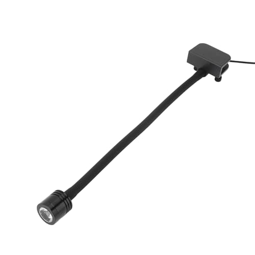 Aquarium Clip On Light for 3-6 Gallon Tanks – 360° Adjustable LED with USB Power (Warm Light) - size: Warm Light