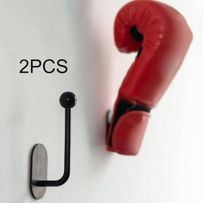2 Pieces Boxing Glove Wall Hook Gear Organizer Dryer Display Stand Vertical Storage Rack PP Material Universal Fit Suitable for Home Gym Boxing