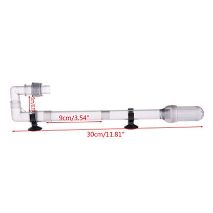 Water Inlet Pipe Canister Intake Inlet Tube Fish Tanks External Filter Replacement Accessories with Strong Suction Cups