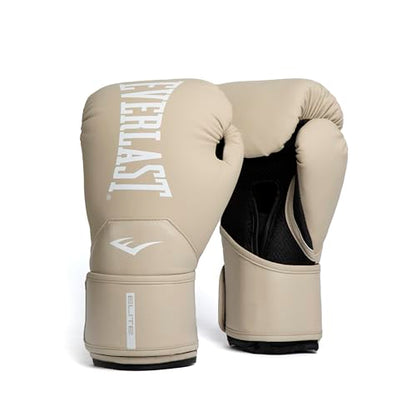 Everlast Elite 2 Boxing Gloves - color: Tan, size: 12 oz