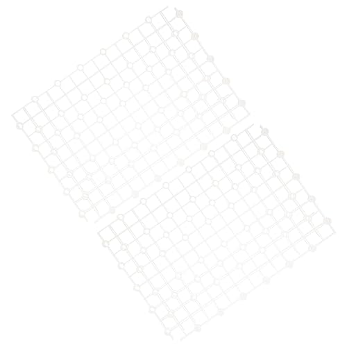 2pcs Aquarium Gravel Board Dividers Transparent Professional Tank Separator Easy to Install Splicing Isolation Panels for Freshwater and Fish Tanks - color: Transparent
