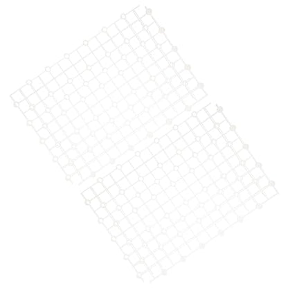 2pcs Aquarium Gravel Board Dividers Transparent Professional Tank Separator Easy to Install Splicing Isolation Panels for Freshwater and Fish Tanks - color: Transparent