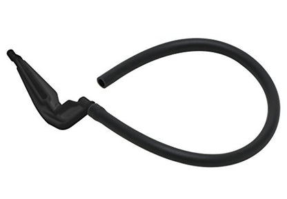 Fluidmaster 218 Toilet Refill Tube and Clip Replacement, For 100,200,200A, 400A and Most Other Valves , Black - size: 1 Count (Pack of 1)