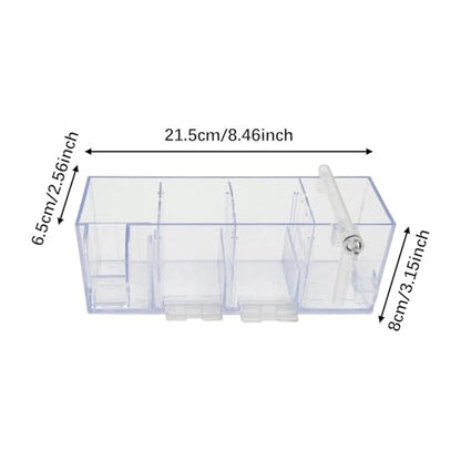 Fish Tank Filter Box Water Purifier Aquarium Accessories Waterfall Increase Easy to Install Aquarium Hang on Filter, B