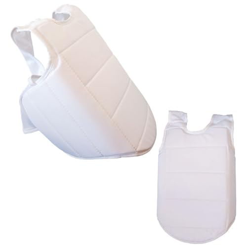 Chest Guard Kickboxing Muay Thai Boxing Upper Body Protector Martial Art Upper Ribs Pad Taekwondo Vest Adjustable Karate - size: Medium