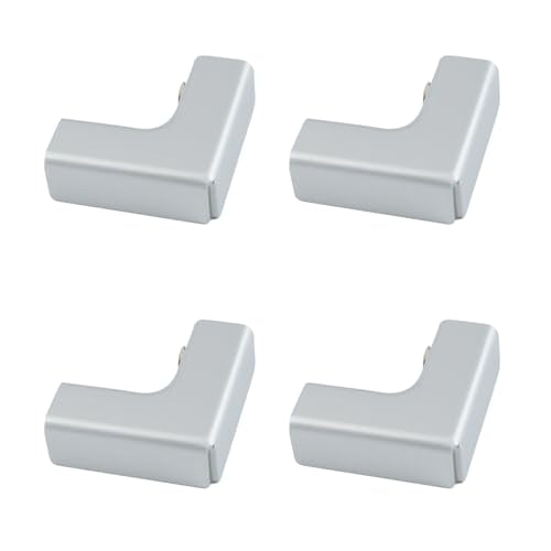Glass Connector, 4Pcs Aluminum Alloy Glass Clamp 2 Way Glass Connectors Rimless Clip Holder for Fixing DIY Fish Tank, Glass Display Cabinet, for 12-16mm Thickness - color: Aluminum Alloy,for 12-16mm, size: 4 Pieces