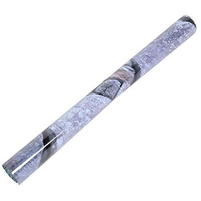 Fish Tank Background Sticker, Self Adhesive Rock Design for Aquariums Reptile Tanks 10 Gallon 24-48 Inch Sizes (122 * 46cm) - size: 122*46cm